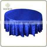 90" Round 20 Colors Available Pintuck Tablecloths