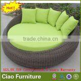 NEW Design Sunbed Garden Rattan Sofa Bed Outdoor Furniture thumbnail-1