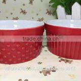 Stocked Wholesale Solid Color Stoneware Ice Cream Bowl thumbnail-2