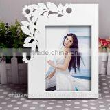 White Carved Wooden Photo Frame thumbnail-2