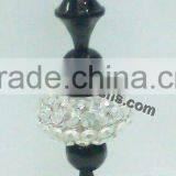 Votive Round Crystal Beaded Votive Candle Stand thumbnail-1