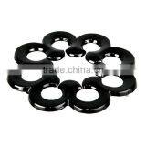 Black Antique Flower Trivets for Kitchen thumbnail-1