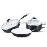 Aluminum Tensile Cookware Set With Fry & Casserole&Wok thumbnail-1