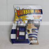Fans Safe 3 Colors Face Paint With Brush, Customized Football Safety Face Paint With Brush thumbnail-6