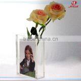 Wholesale Custom Handmade Acrylic Vase With Photo Frame thumbnail-1