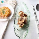 Small Fancy Elegant Round Cut Glass Plate for Tea Set Wholesale