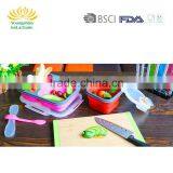 Silicone Collapsible School Lunch Box thumbnail-6