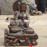 Bronze Buddhist Statues Kuan Yin Sculpture thumbnail-1