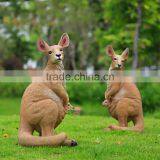 China Supplier Wholesale Fiberglass Kangaroo Animal Resin Sculptures thumbnail-3