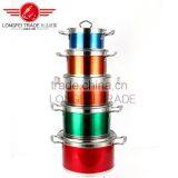 OEM Non-stick Stock Pot/soup Stock Pot/stainless Steel Handle Stock Pot thumbnail-1