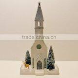 Vintage Putz House Church Pattern & Instructions Christmas Village thumbnail-1