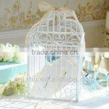 China Bird Cage Wedding Card Favor Invitation Card Box