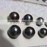 Good Price 9-10 mm Black Round Freshwater Pearls thumbnail-3