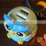 2016 New Kid's Money Counting Digital Coin Bank - Owl From ICTC Factory thumbnail-3
