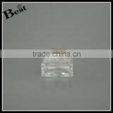 Cosmetic Packaging High Quality 100ml Rectangular Glass Bottle Gold Meta Cap Perfume Clear Bottle Glass China Suppliers thumbnail-3