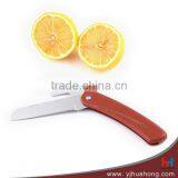 Wood Coating Plastic Handle Multifunction Stainless Steel Folding Paring Knife,Kitchen Knife thumbnail-4