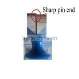 Popular Blue Colored 16*26mm Shaped Push Drawing Pin as Office Suppplies thumbnail-3