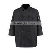 2017 FRENCH CHEF UNIFORM BLACK CHEF Work Cltohing