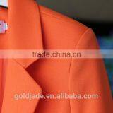 Women's Plus Size Wool Blazer Coat Long One Button Outwear Overcoat Loose Fit Jacket thumbnail-3