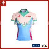 Light Sky Blue Ice Hockey Jerseys, Customized Logo Sublimation Wear,Athletic Stripe Simple Bodysuits thumbnail-1