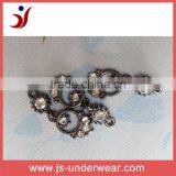 Fashion Underwear Diamond With Looped Ends Pendant Garment Accessory thumbnail-1