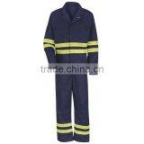 Enhanced HI-Visibility Twill Action Back Coverall Workwear KR002 thumbnail-1