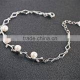 Natural Style Olive Branch 925 Sterling Silver Bracelet for Women thumbnail-3