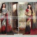 FnU Glamour Chiffon Printed Designer Saree thumbnail-1
