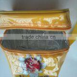 Shiny Leather Lunch Cooler Bag thumbnail-1