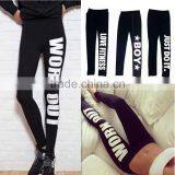 Yoga Fashion Pants Girls Tights Skinny Leggings thumbnail-5