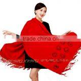 CX-B-P-36C Fur Decora Fashion Italian Cheap Cashmere Pashmina Scarf thumbnail-2