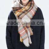 Fashion Hot Popular Lady Checked Plaid Scarf thumbnail-2