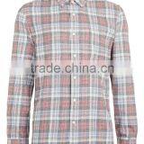 100% Cotton Check Long Sleeve Casual Shirt thumbnail-5