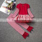 Newest Cotton Girls Clothing Sets Christmas Children Suits Leisure Kids Clothes thumbnail-4