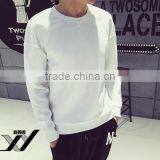 Men Blank Warehuse Space Cotton Simple Hoodies thumbnail-2