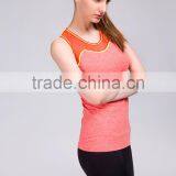 OEM Casual Summer Women Seamless Sexy Breathable Slim Fit Tank Top thumbnail-2