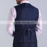 Bospoke Slim Fit Blue Latest Design Coat Pant Men Suit thumbnail-5
