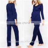 Regular Fit Ture to Size Jersey Nursing Pajamas for Women 2015