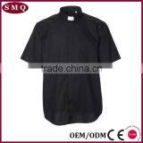 USA Hot Sale Custom Tab Collar Cotton/polyester Clergy Shirt thumbnail-4
