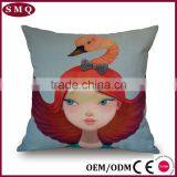 Wholeasale Custom Animal Sublimation Cute Pillow Case Decorative thumbnail-3