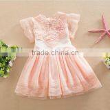 2017 Girl Lace Tulle Dress Girl Princess Dress With Lace thumbnail-1