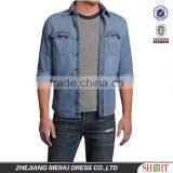 2016 Customized Men's Douglass Mountain Long Sleeve Denim Shirt thumbnail-1