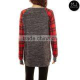 Wholesale Woman Plaid Shirt thumbnail-3