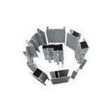 Hollow Single-glass Aluminum Extrusion Window , Fluorocarbon Spray