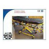 Auto Loading Foldaway Stainless Steel Ambulance Trolley Stretchers thumbnail-1