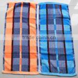 Custom Made Dyed Yarn Terry 100 Polyester Towel 33cm*75cm Stock Lot thumbnail-3