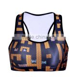 2015 Oeko Comfortable Quick Dry Breathable for women fitness wear Lady's Sports Bra S131-61