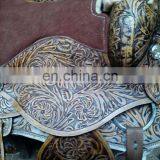 Western Hand Carved Tooling Saddle thumbnail-2