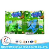 2017 Hot Sale Funny Dinosaur Shaped Mouth Blowing Bubble Gum Gun