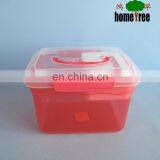 5.2L useful plastic medical box with handle